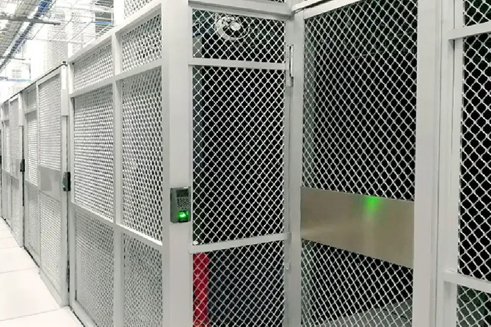 cage de sécurité data center